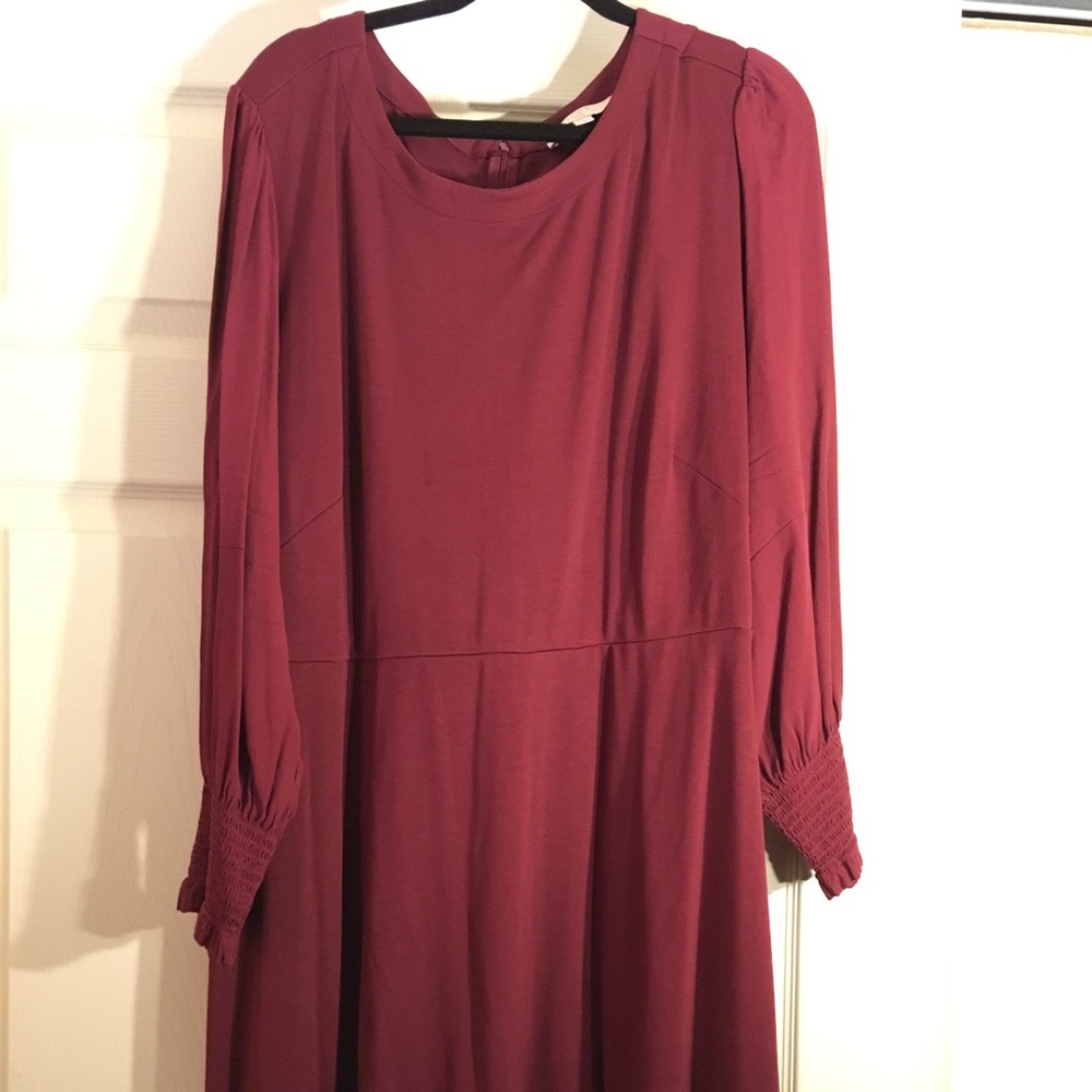 Loft midi dress